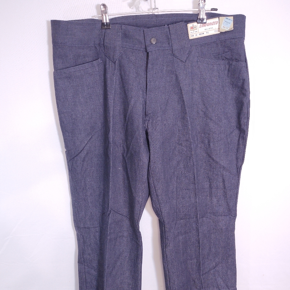 Vtg 70s western flare kmart sanforized 36x31.5